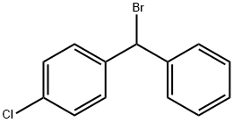 1-(Bromophenylmethyl)-4-chlorobenzene Struktur