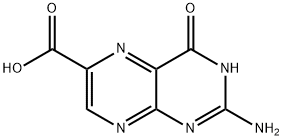 プテリン-6-カルボン酸 化学構造式