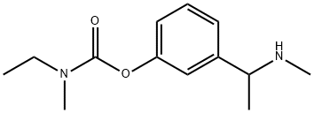 3-(1-(MethylaMino)ethyl)phenyl ethyl(Methyl)-carbaMate Structure