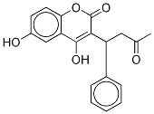 6-Hydroxy Warfarin-d5 Structure