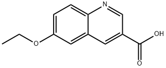 6-ETHOXYQUINOLINE-3-CARBOXYLIC ACID Structure