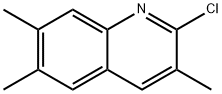 2-氯-3,6,7-三甲基喹啉 结构式