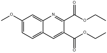 7-METHOXYQUINOLINE-2,3-DICARBOXYLIC ACID DIETHYL ESTER|7-METHOXYQUINOLINE-2,3-DICARBOXYLIC ACID DIETHYL ESTER