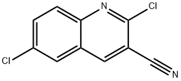2,6-DICHLOROQUINOLINE-3-CARBONITRILE, 948291-61-0, 结构式