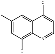 4,8-DICHLORO-6-METHYLQUINOLINE Structure