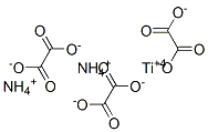 Ammonium titanium oxalate Struktur