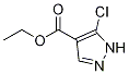 ethyl 5-chloro-1H-pyrazole-4-carboxylate Structure