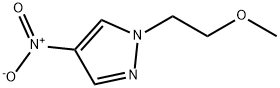 1-(2-Methoxyethyl)-4-nitro-1H-pyrazole Struktur