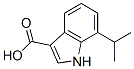 1H-Indole-3-carboxylic  acid,  7-(1-methylethyl)-|