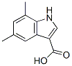1H-Indole-3-carboxylic  acid,  5,7-dimethyl-|