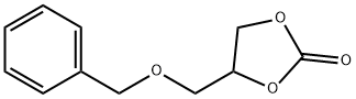 1-ベンジルグリセロール-2,3-炭酸 化学構造式