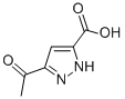 3-乙酰基-1H-吡唑-5-羧酸,949034-45-1,结构式