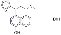 4-[3-(Methylamino)-1-(2-thienyl)propyl]- Structure