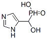 Phosphinic  acid,  P-(hydroxy-1H-imidazol-5-ylmethyl)-|