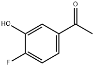 Ethanone,  1-(4-fluoro-3-hydroxyphenyl)- Structure