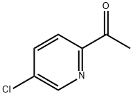 1-(5-クロロピリジン-2-イル)エタノン 化学構造式