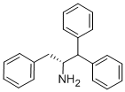(R)-(+)-1-ベンジル-2,2-ジフェニルエチルアミン 化学構造式