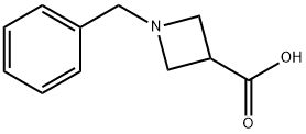 1-ベンジルアゼチジン-3-カルボン酸 化学構造式