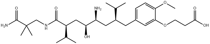 3'-DesMethoxy Aliskiren 3'-Carboxylic Acid Structure