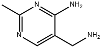4-Amino-5-aminomethyl-2-methylpyrimidine  Struktur