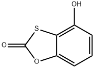 1,3-Benzoxathiol-2-one, 4-hydroxy- Struktur