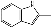 2-Methylindole Struktur