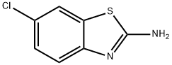 2-Amino-6-chlorobenzothiazole Structure