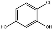 4-クロロレソルシノール 化学構造式