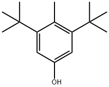 3,5-di-tert-butyl-4-hydroxytoluene Structure