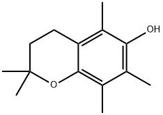 3,4-二氢-2,2,5,7,8-五甲基-2H-1-苯并吡喃-6-酚,950-99-2,结构式