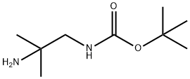 2-甲基-2-氨基-叔丁氧羰基丙胺, 95034-05-2, 结构式