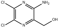 (3-AMINO-5,6-DICHLOROPYRAZIN-2-YL)METHANOL 结构式