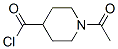 1-ACETYLISONIPECOTOYL CHLORIDE Structure