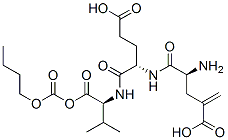 butyloxycarbonyl-4-methylene-glutamyl-glutamyl-valine Structure