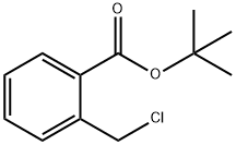2-(クロロメチル)安息香酸TERT-ブチル 化学構造式