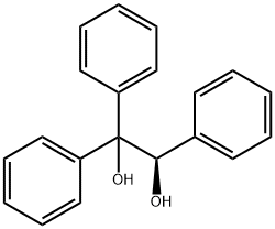 (R)-(+)-1,1,2-TRIPHENYL-1,2-ETHANEDIOL Struktur