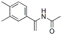 Acetamide,  N-[1-(3,4-dimethylphenyl)ethenyl]- Struktur