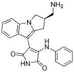 (R)-3-(2-(aMinoMethyl)-2,3-dihydro-1H-pyrrolo[1,2-a]indol-9-yl)-4-(phenylaMino)-1H-pyrrole-2,5-dione Struktur