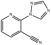 2-[1,2,4]triazol-1-yl-nicotinonitrile Structure