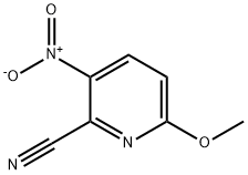 6-METHOXY-3-NITROPYRIDINE-2-CARBONITRILE Structure