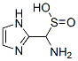 1H-Imidazole-2-methanesulfinic  acid,  -alpha--amino- Structure