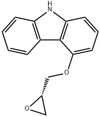 (S)-(+)-4-(2,3-EPOXYPROPOXY)CARBAZOLE Structure