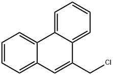 9-クロロメチルフェナントレン 化学構造式