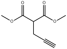 DIMETHYL PROPARGYLMALONATE Structure