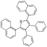 2,5-DI-NAPHTHALEN-1-YL-3,4-DIPHENYL-THIOPHENE Structure