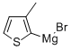 3-メチル-2-チエニルマグネシウムブロミド 溶液 化学構造式