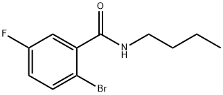 2-Bromo-N-butyl-5-fluorobenzamide Structure