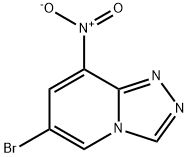 6-Bromo-8-nitro-[1,2,4]triazolo[4,3-a]pyridine Struktur