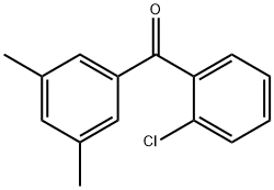 2-Chloro-3',5'-dimethylbenzophenone Structure