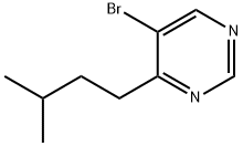 5-Bromo-4-isopentylpyrimidine Structure